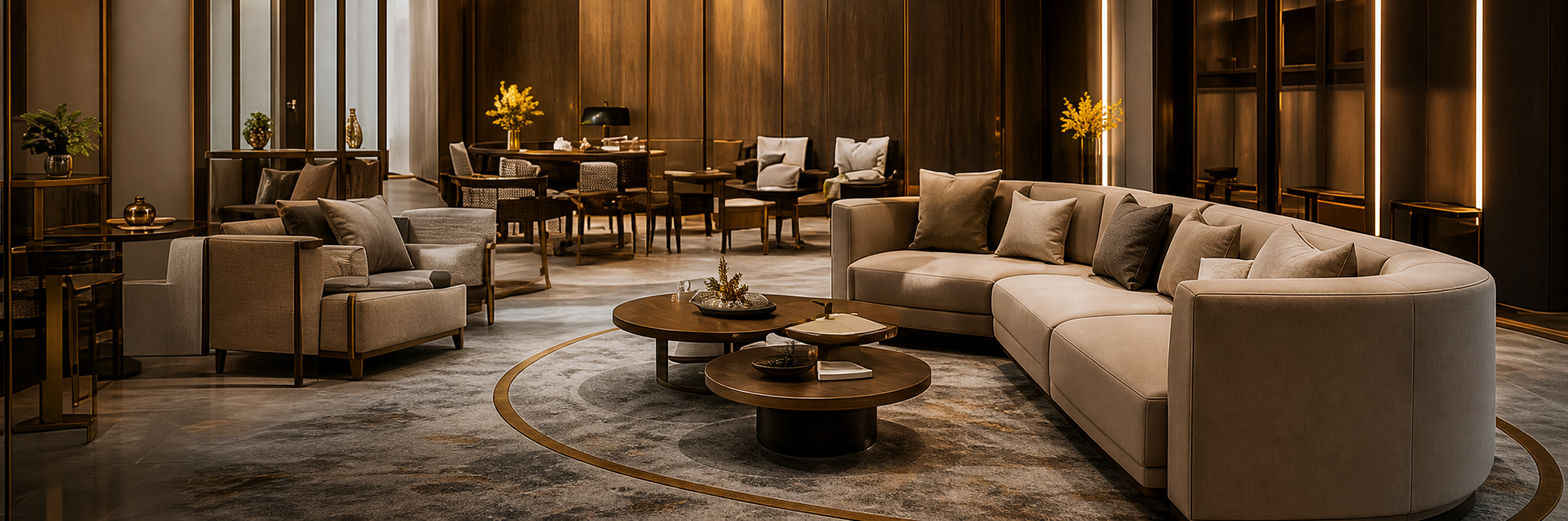 Hospitality and FF&E furniture setting